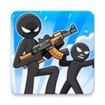 stickman defenders: stick war android application logo